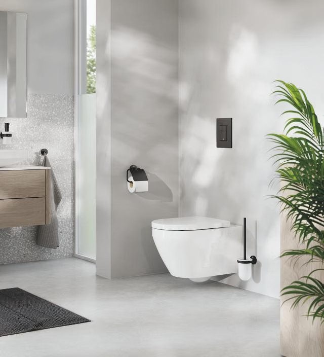 Grohe Euro Ceramic Rimless Wall Hung Pan & Soft Close Seat
