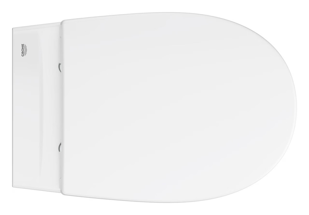 Grohe Bau Ceramic Rimless Wall Hung WC Pan & Soft Close Seat