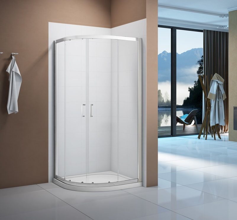 Merlyn Vivid Boost 6mm 2 Door Quadrant Shower Enclosure – Chrome