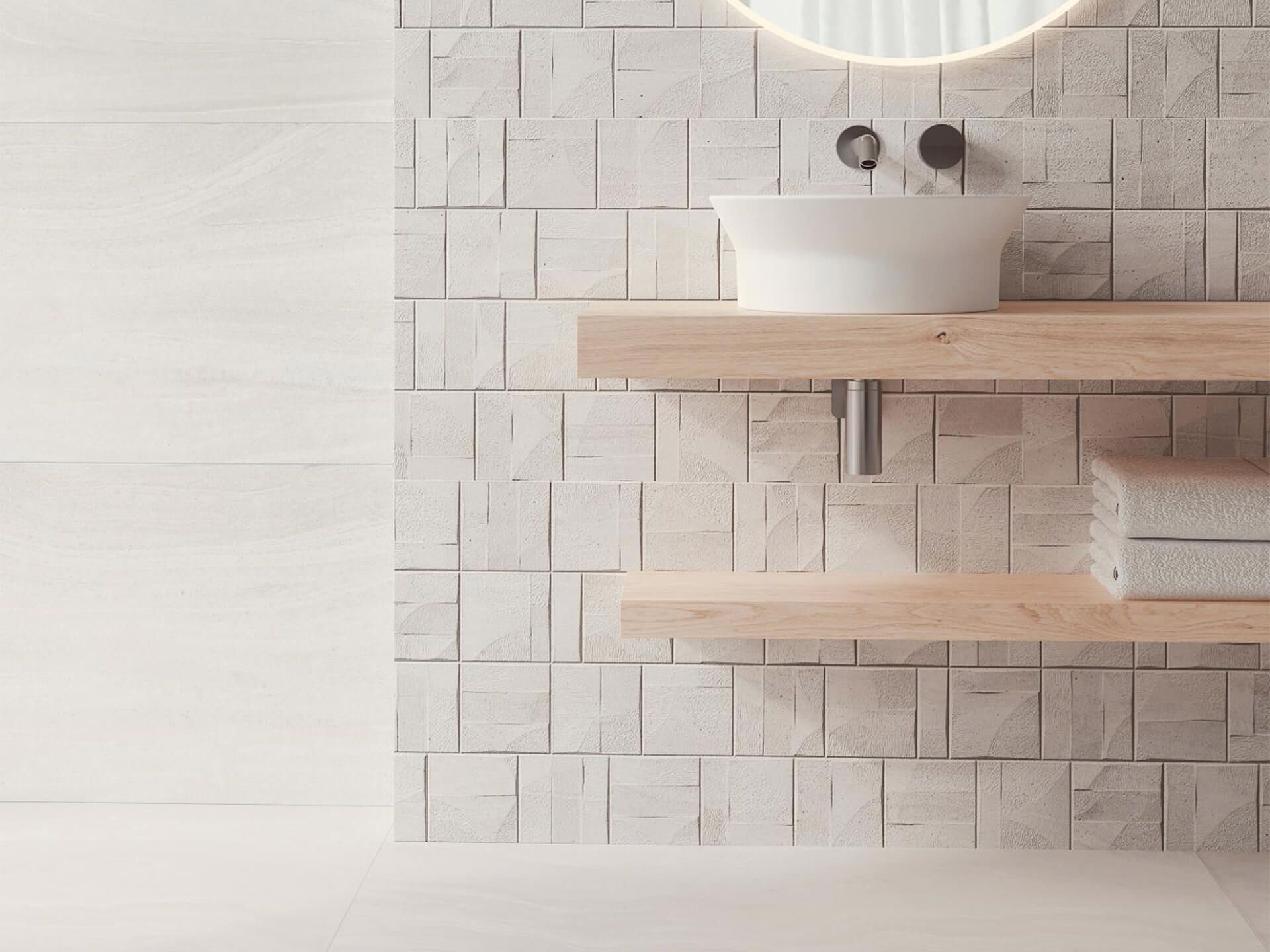 Porcelanosa Butan Bone Tile 120×120
