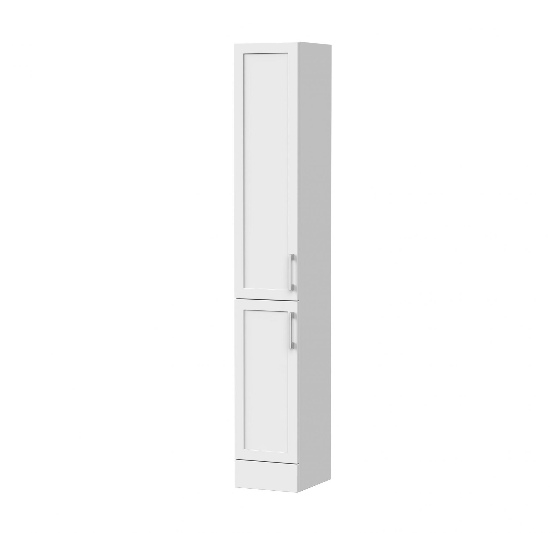 Nuie Lux Fable 300mm 2 Door Standard Floorstanding Cabinet – Matt White