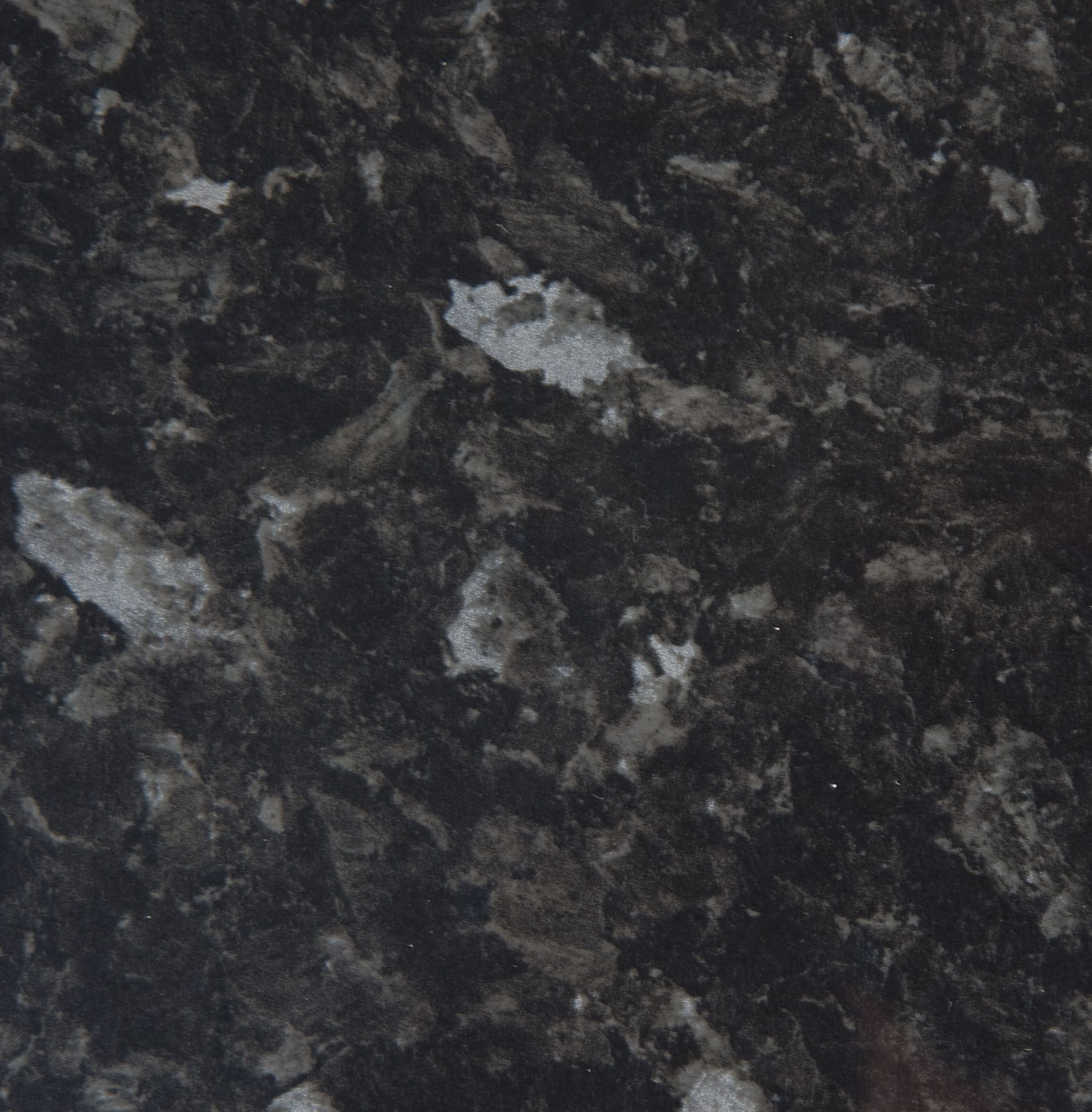Hudson Reed Fusion 2000x365mm MFC Worktop – Black Slate Gloss