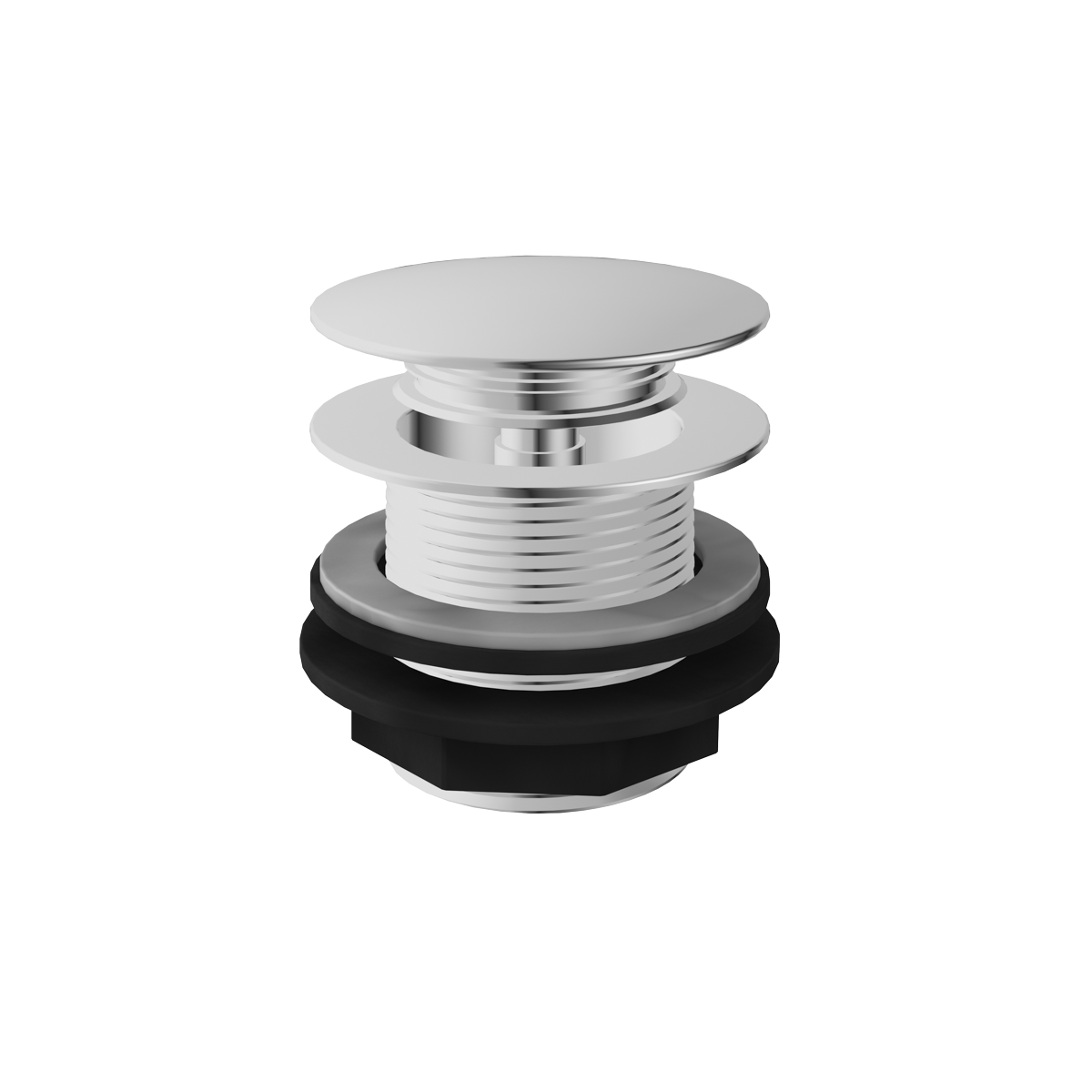 Aqualla Bath Waste Unslotted – Chrome