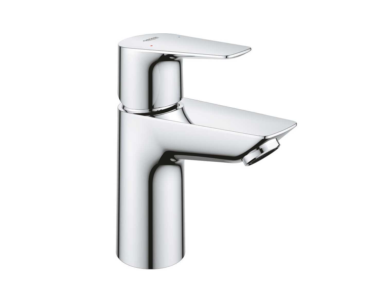 Grohe BauEdge Basin Mixer with Waste – Chrome
