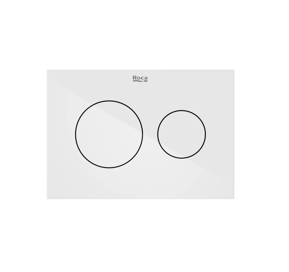 Roca PS3 (Duplo S) – Dual Flush Operating Plate for Concealed Cistern – White