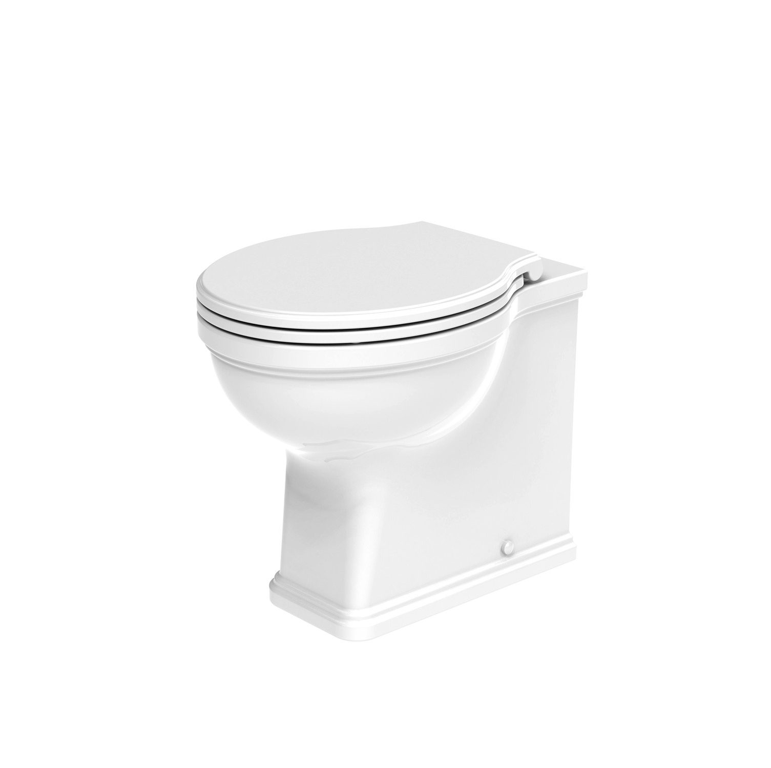Tavistock Marston Rimless Back To Wall Pan & Seat