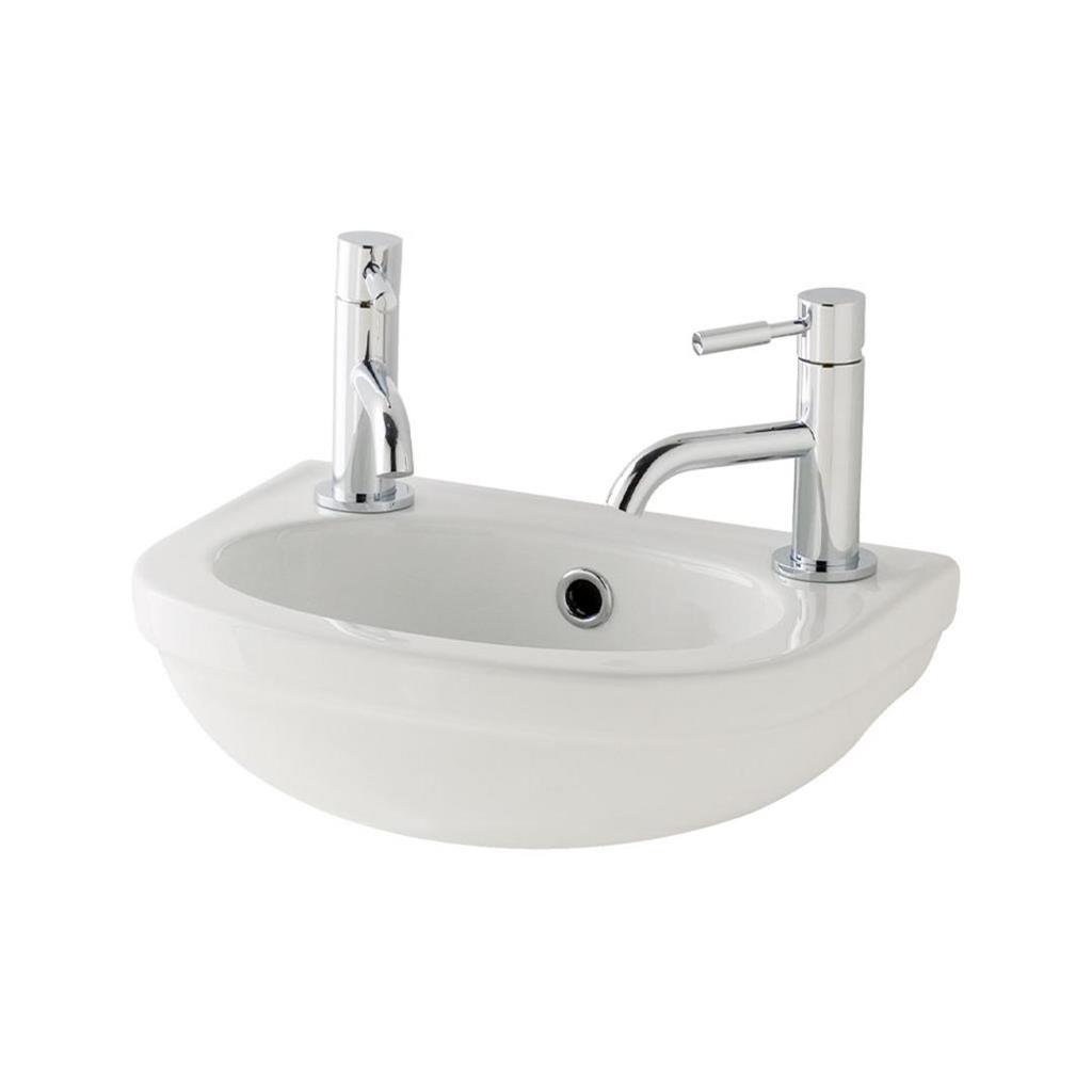Eastbrook Dura Cloakroom Basin 450mm 2TH