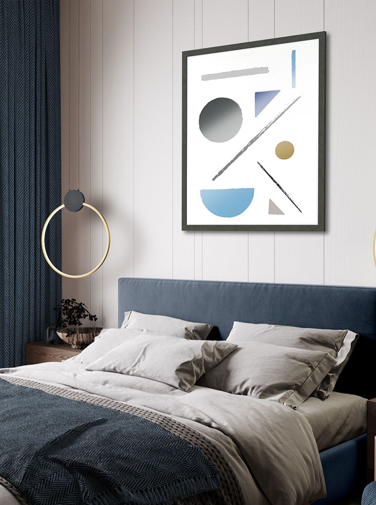 Franklite Eclipse 15W Pendant – Matt Black & Gold