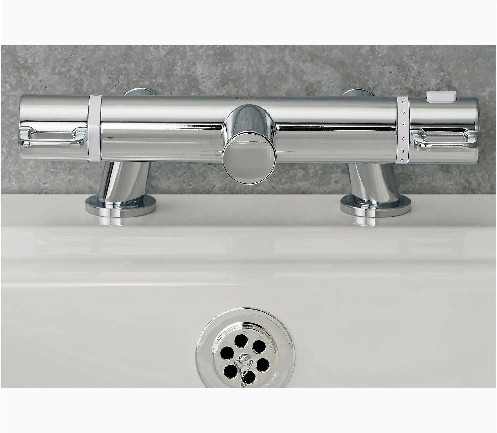 Mira Assist Bath Filler Plus – Chrome