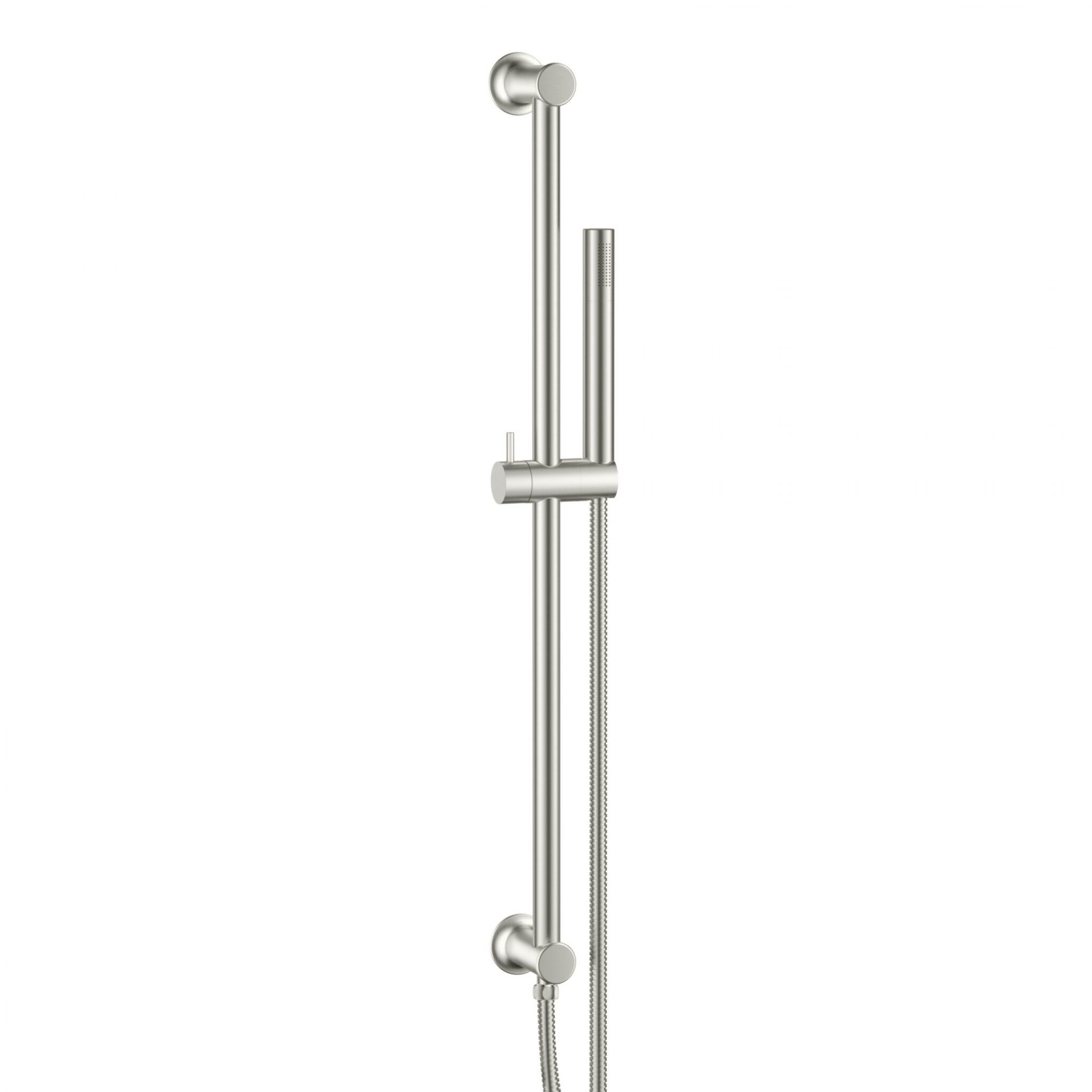 Scudo Riser Rail & Handset Including Hose – Brushed Nickel