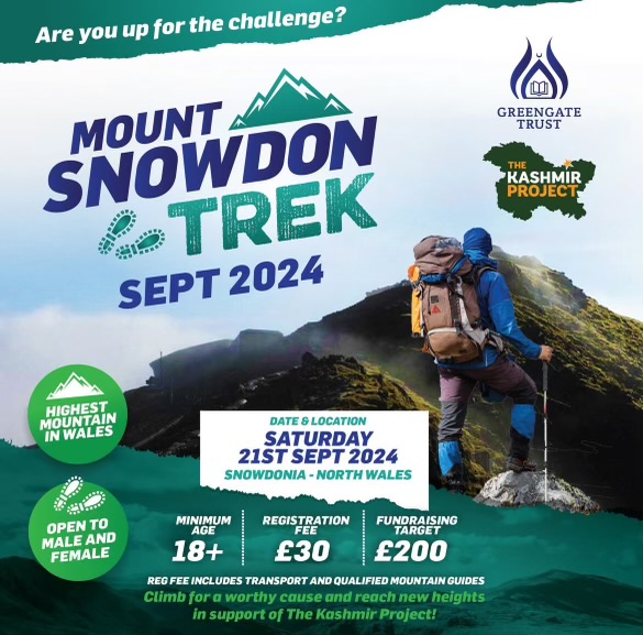 Mount Snowdon 2024- Kashmir Project