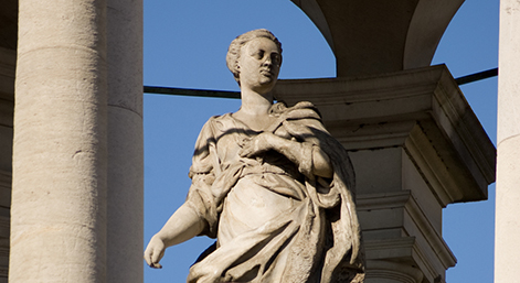 Queen Caroline Statue, Queen's College, Oxford