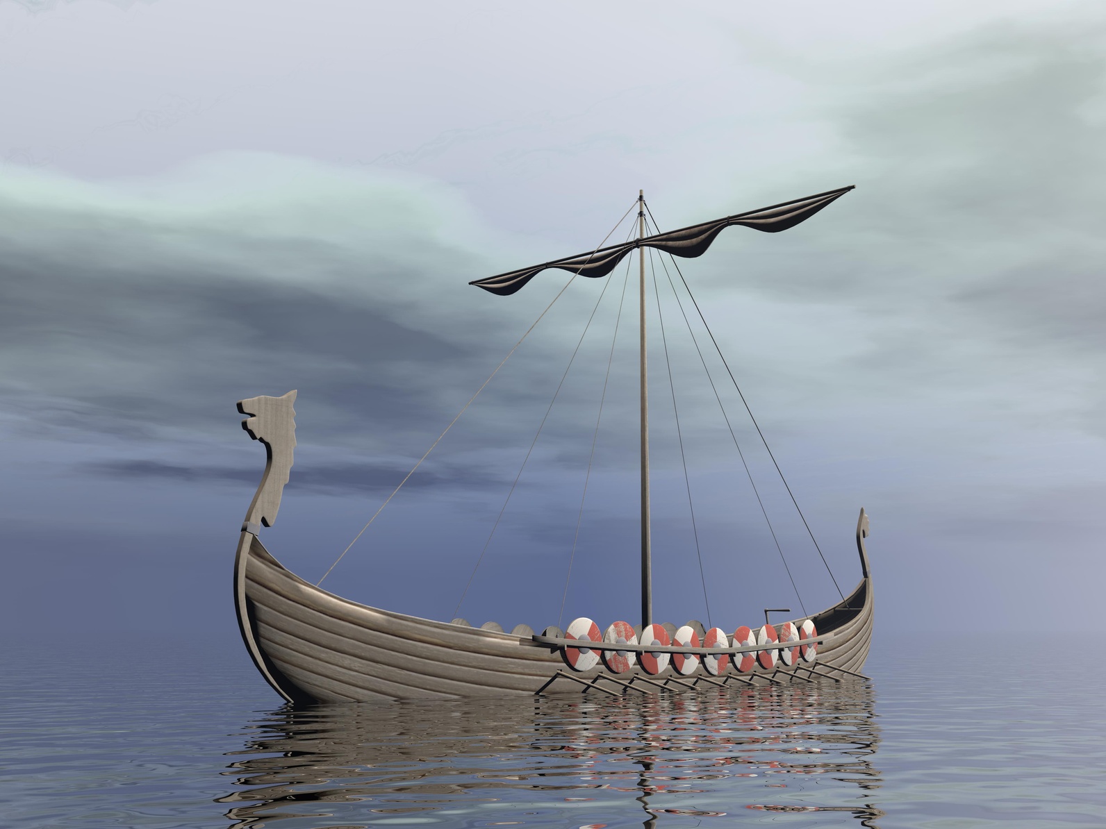 Ладья по другому. Ладья викингов. Ладья фэнтези. Скандинавские боевые корабли. Кнорр и Драккар.