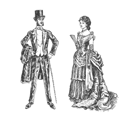 victorian-lady-gentleman