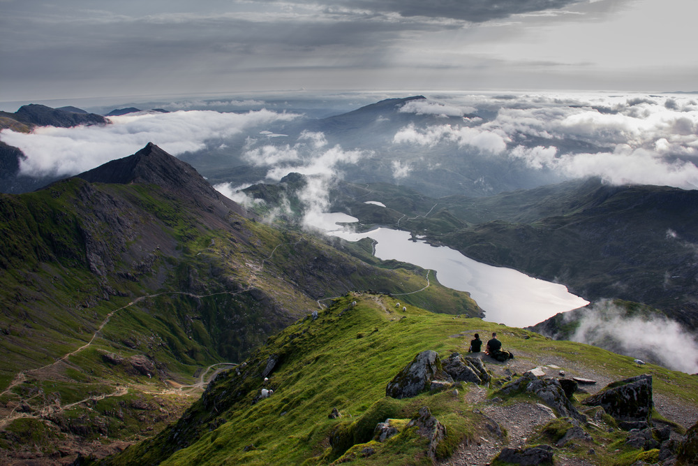 Snowdon is the highest mountain in England and Wales.