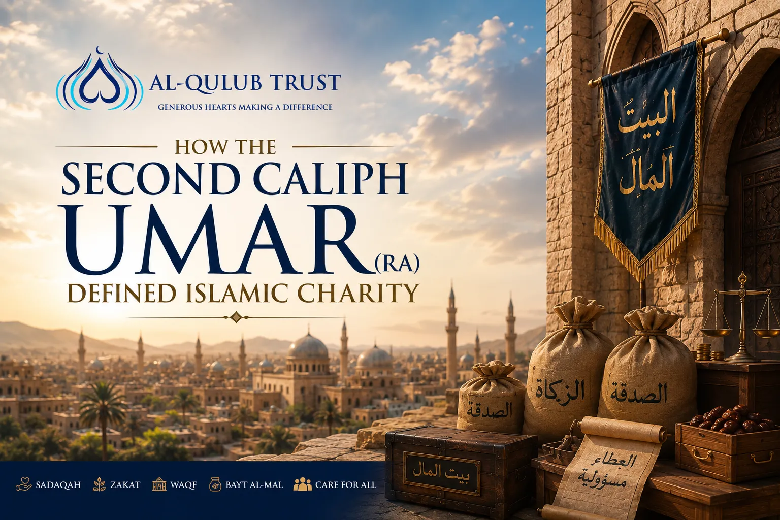How the Second Caliph Umar (RA) Defined Islamic Charity - Al-Qulub Trust