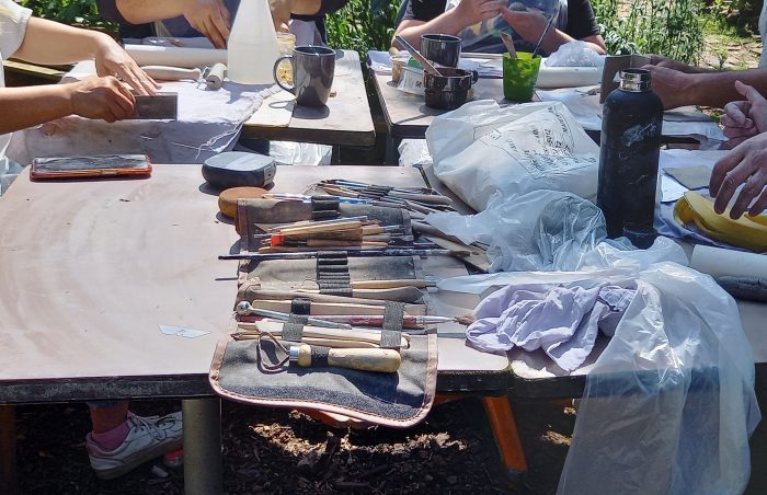 Clay and pit firing workshop