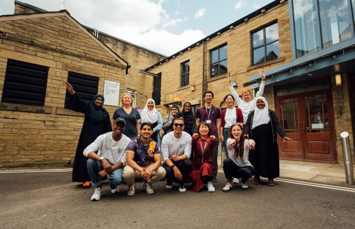 Project participants at Theatre in the Mill