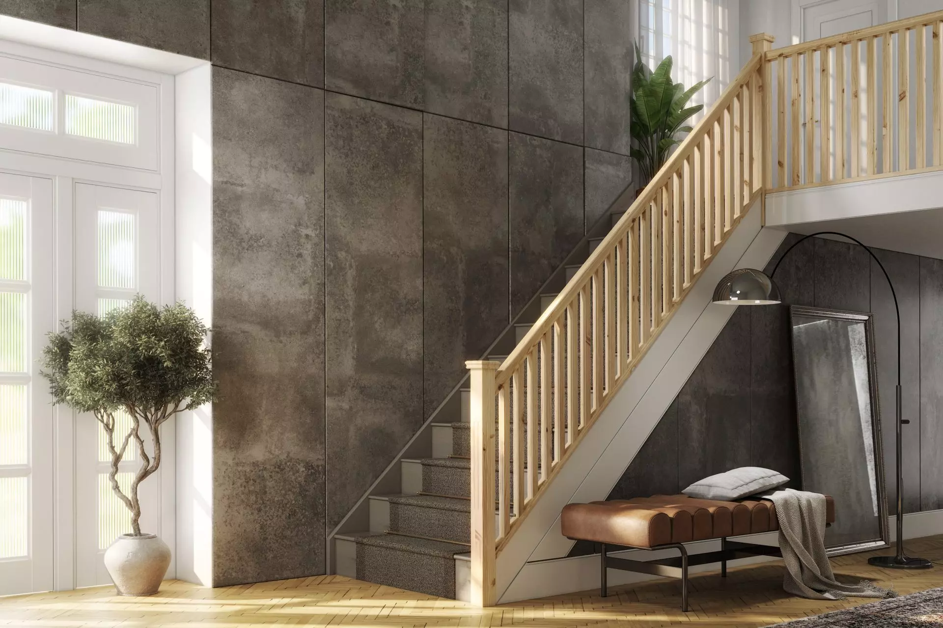 Square & Fluted Stair & Landing Balustrade Kit