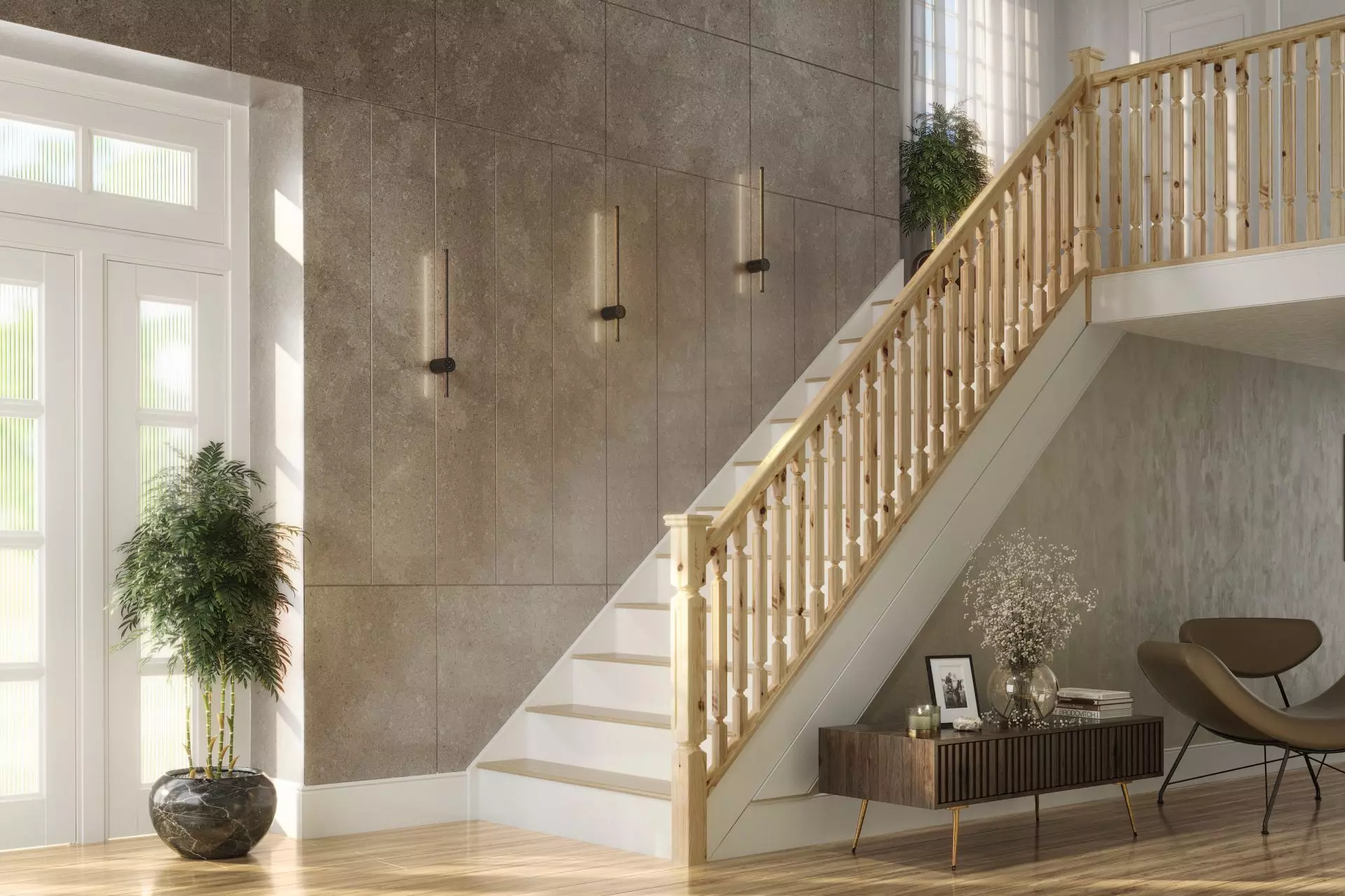 Regency Square Rebated Stair & Landing Balustrade Kit