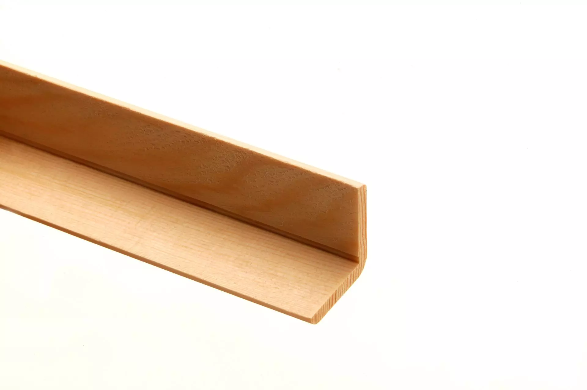 Pine Angled Edge Moulding Cover Bead