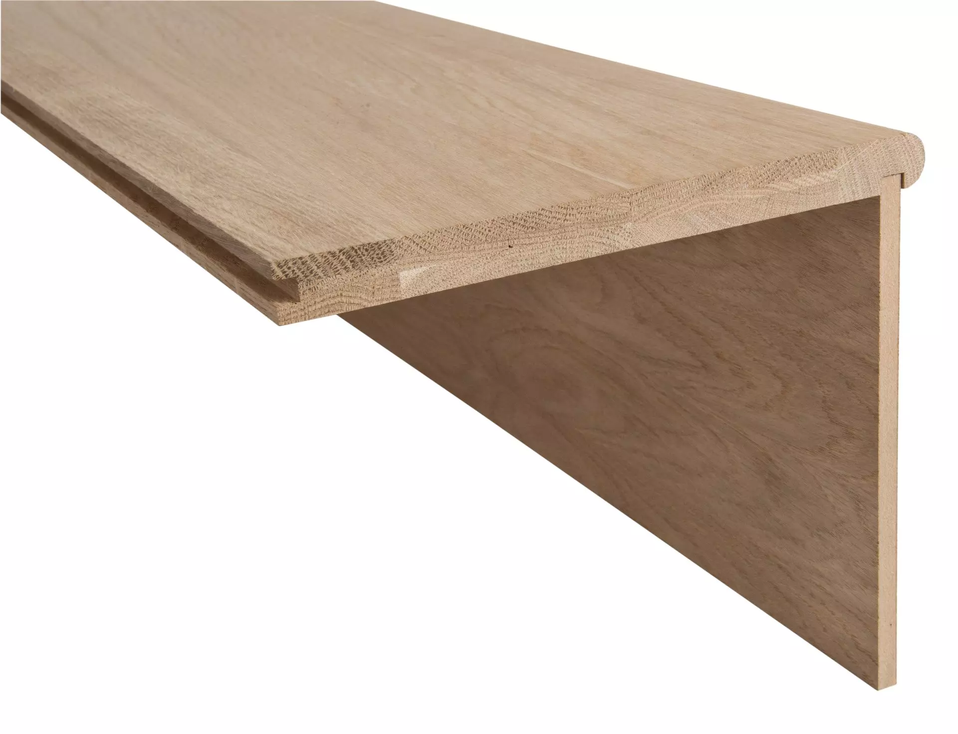 BASICS Oak Stair Cladding Tread and Riser Set