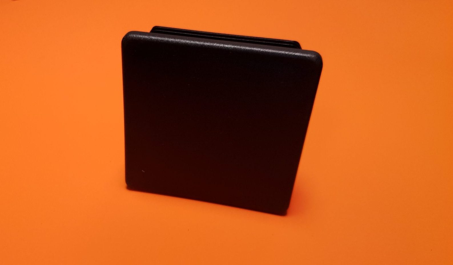 Plastic End Cap Square 40.0mm x 3.0mm Wall