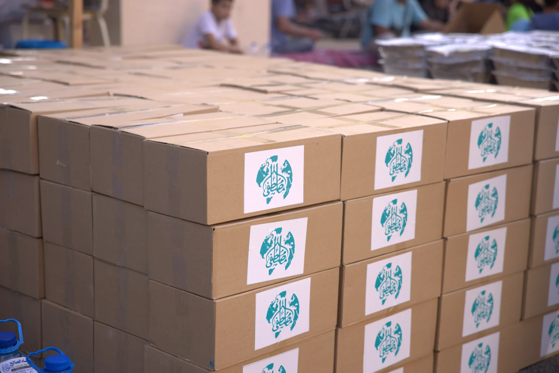 Food Packs ready for Delivery