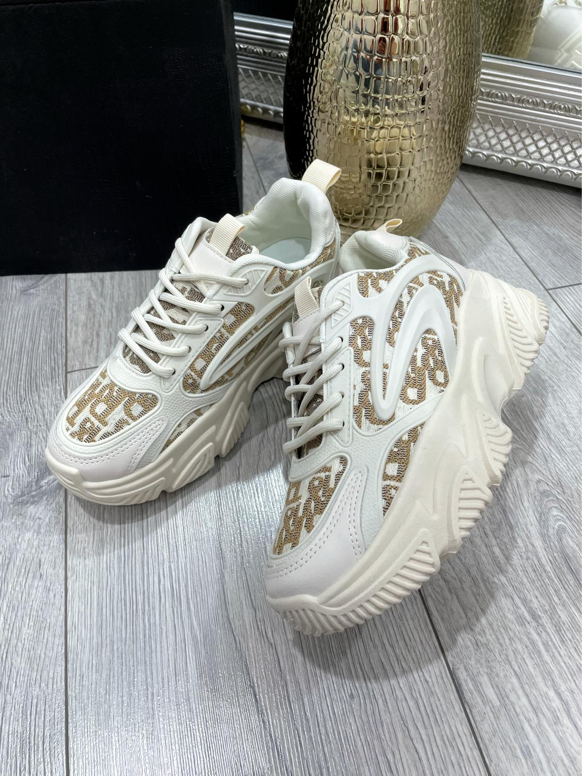 Diana Trainers Cream – Collections London