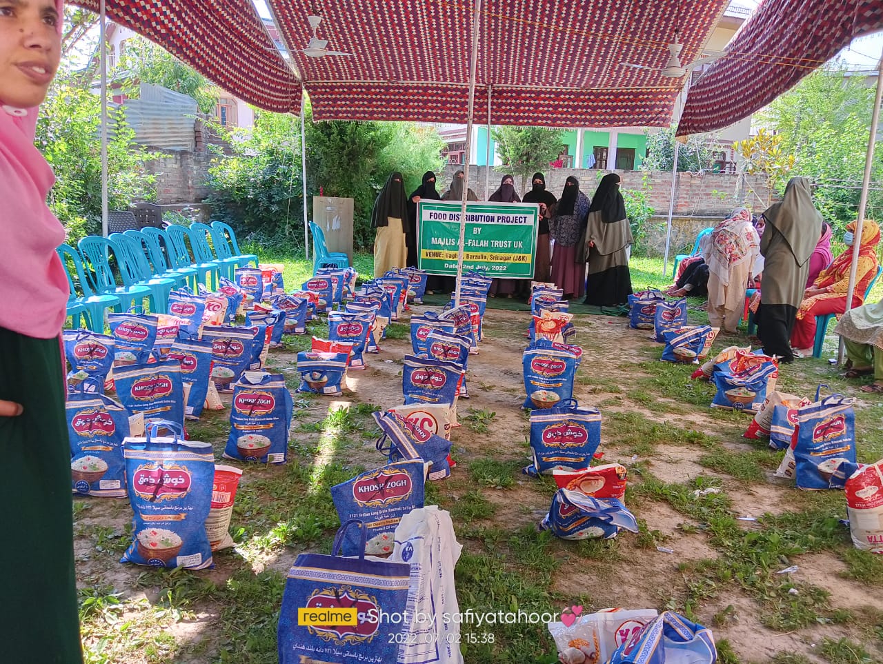 Kashmir Food Distribution - Masjlis Al Falah Trust UK