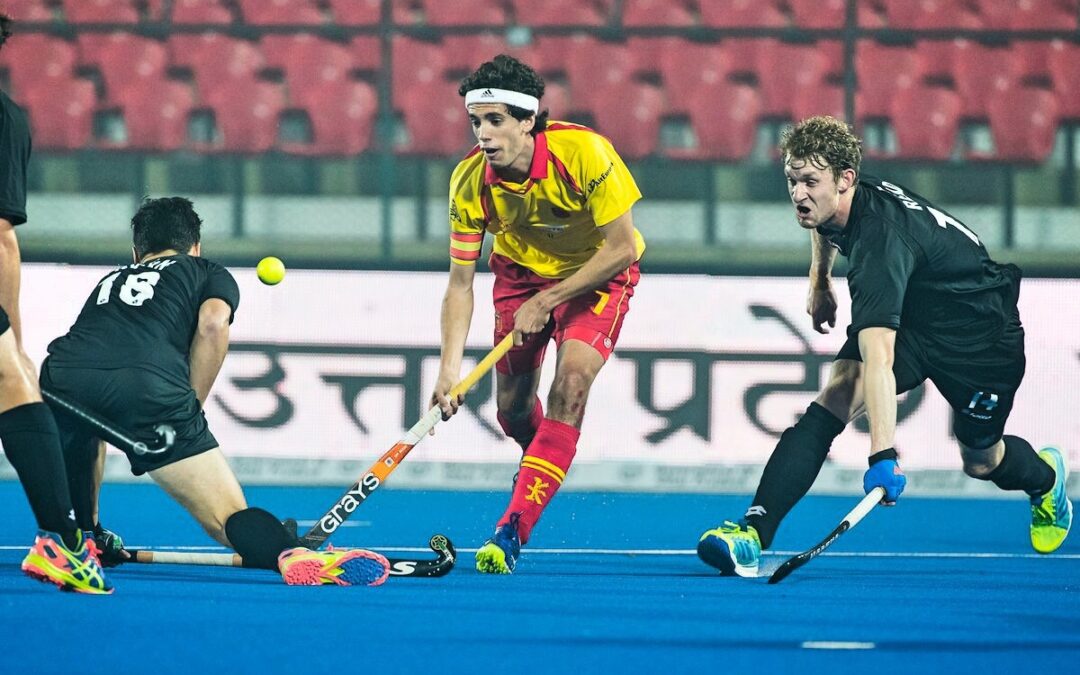 Enrique González de Castejón, jugador internacional de hockey