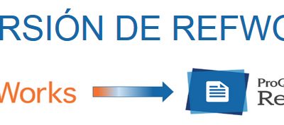 Nueva versión de RefWorks 2017- formación en línea