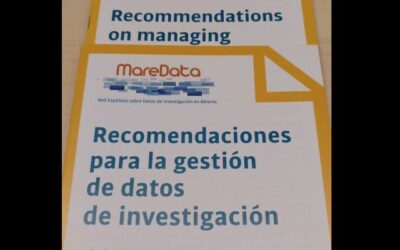 ¿Cómo gestionar los datos de investigación?