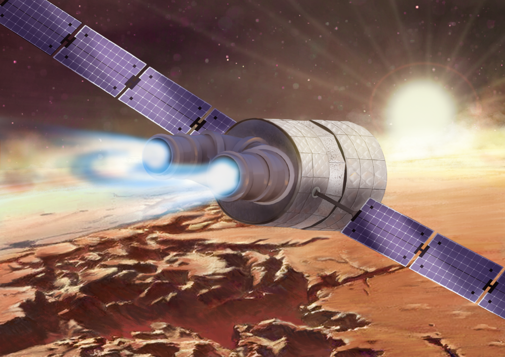 Magnetic Arch thruster (artist impression)