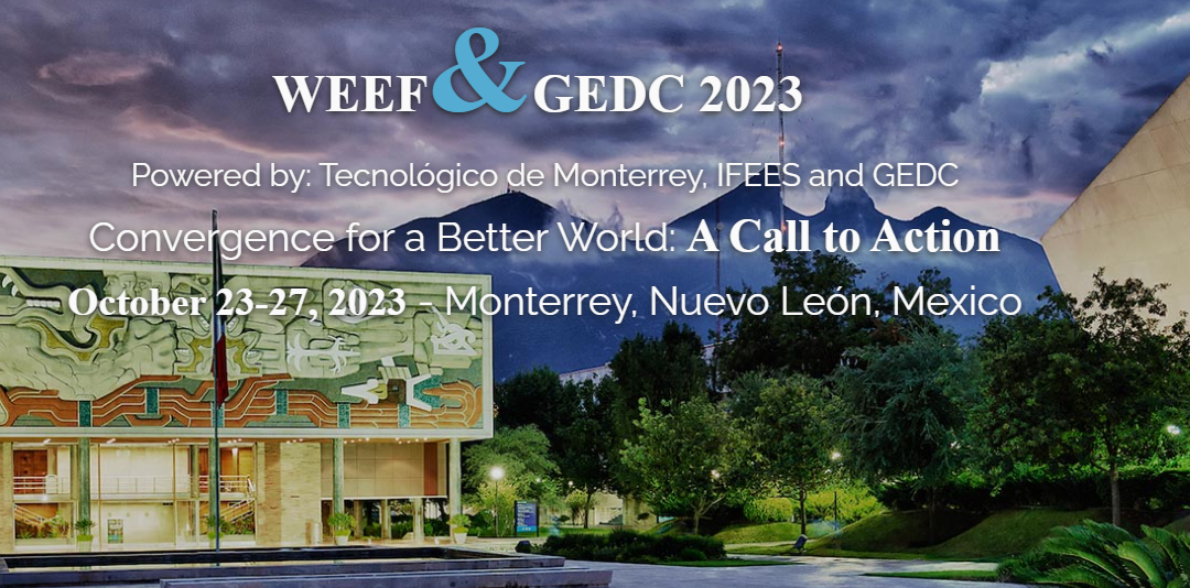 La Cátedra UNESCO participa en WEEF&GEDC 2023 en Mexico