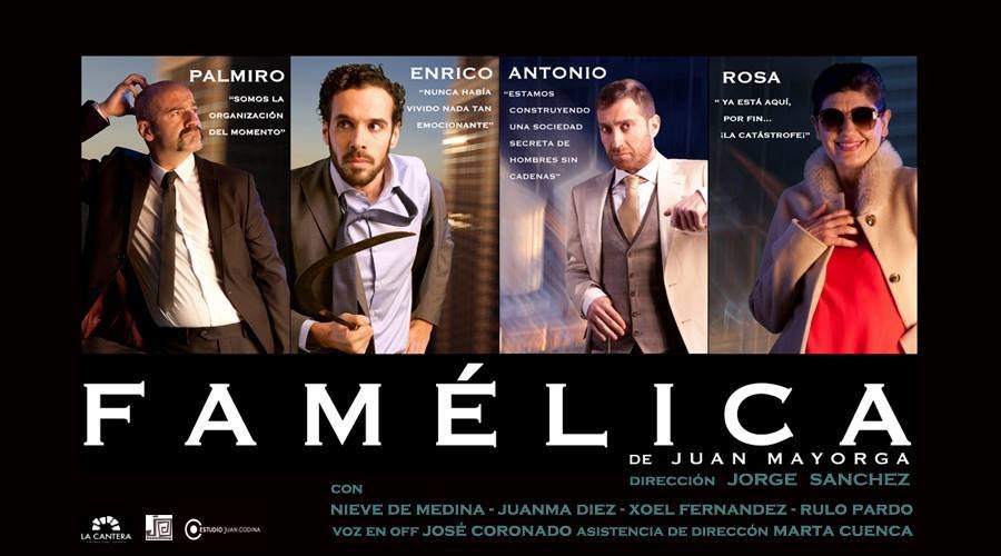 ‘Famélica’ de Juan Mayorga en el Teatro del Barrio