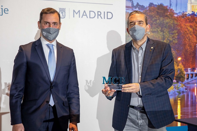 Manuel Castro, reconocido por el Madrid Convention Bureau