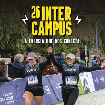 Imagen de dos corredoras cogidas de la mano