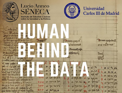 Cartel de la ponencia Human behind the data