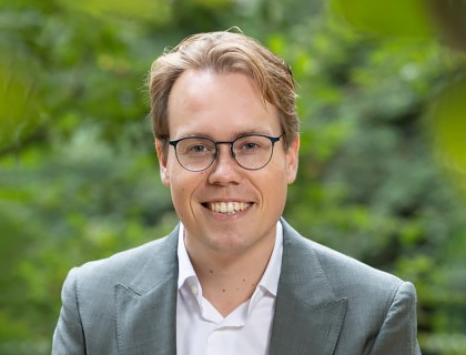 Primer plano de Maarten De Ridder