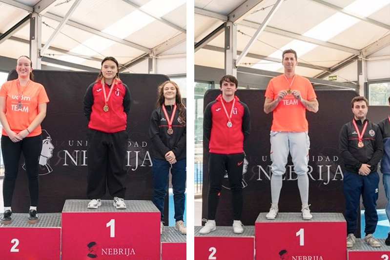 Ganadoras y ganadores de esgrima