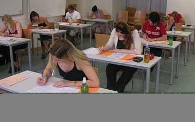 Bibliotecas en exámenes