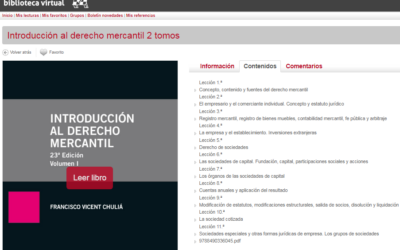 Tirant Biblioteca Virtual. Recurso en prueba