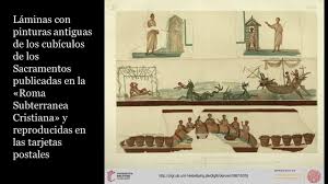Una postal de las catacumbas