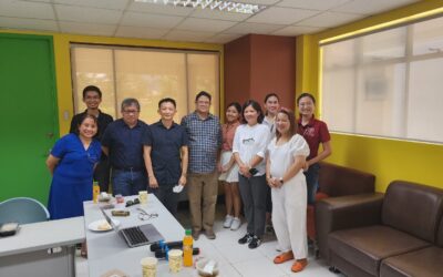 Microcasa project planning workshop of the joint University of the Philippines (UP) and Ateneo de Manila teams at the UP Open University (UPOU), Campus at Los Banos Laguna, Philippines,  2 May 2023. 