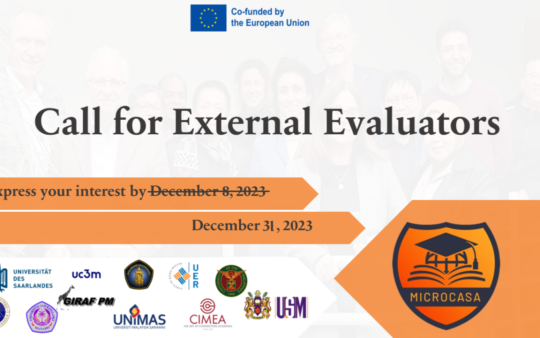 Call for External Evaluators