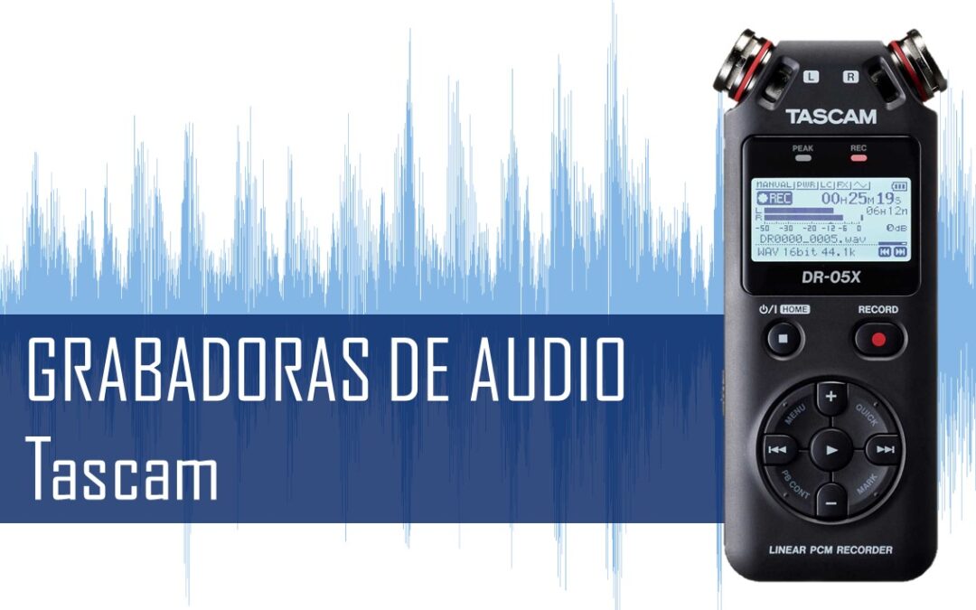 Descubre cómo funciona la grabadora de audio TASCAM