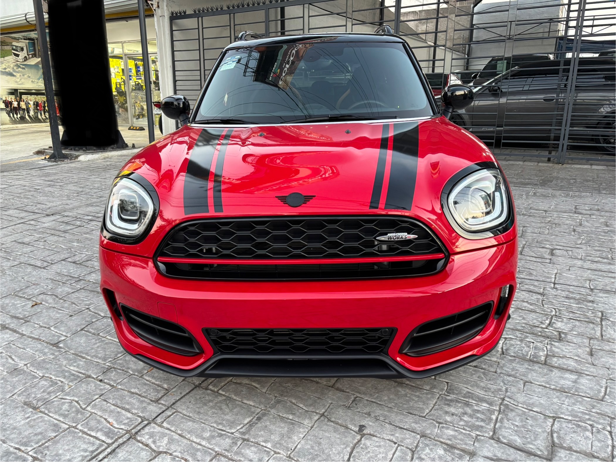 Mini Countryman 2022 ICONIC JCW ALL4 Automático Rojo