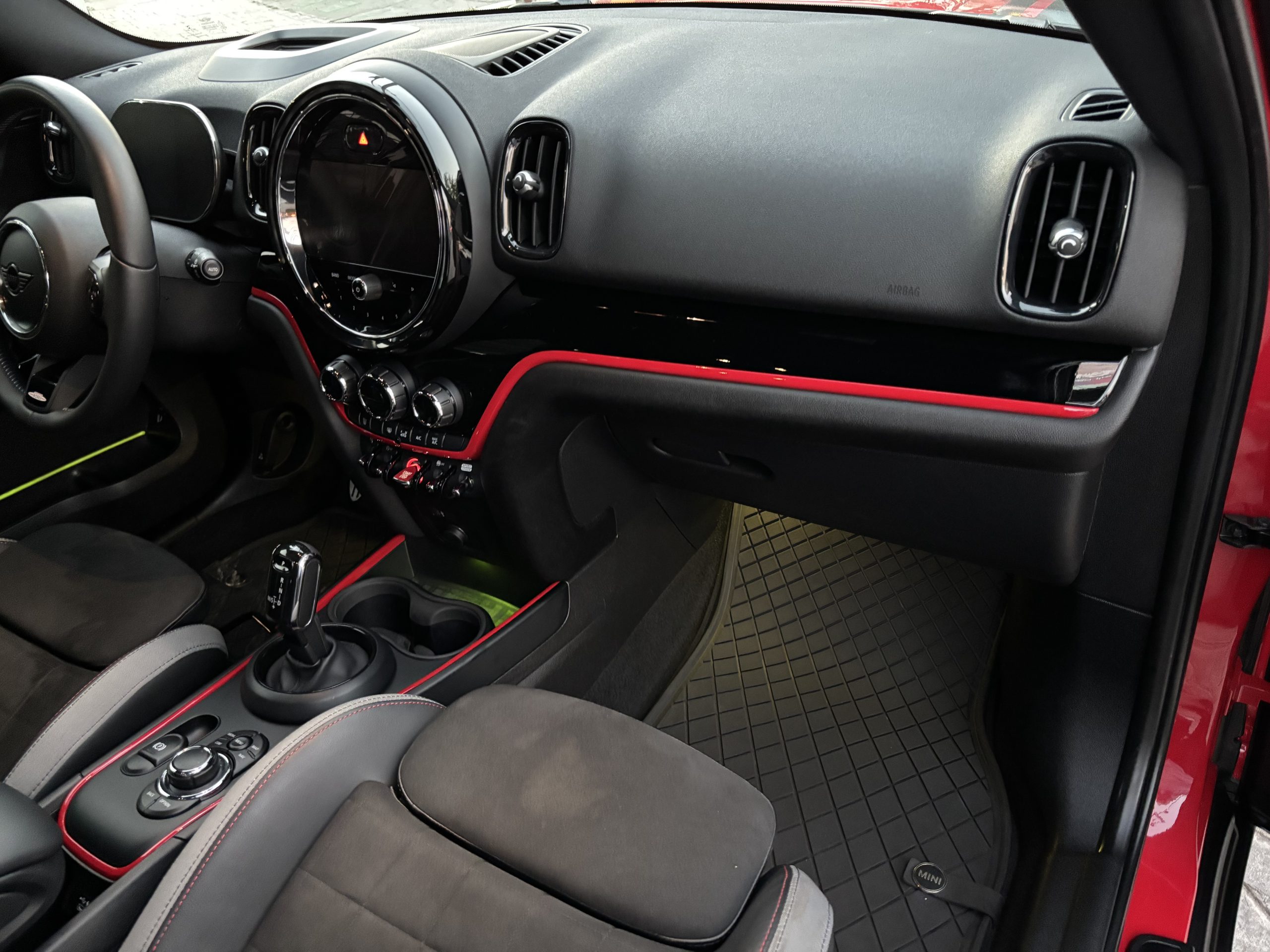 Mini Countryman 2022 ICONIC JCW ALL4 Automático Rojo