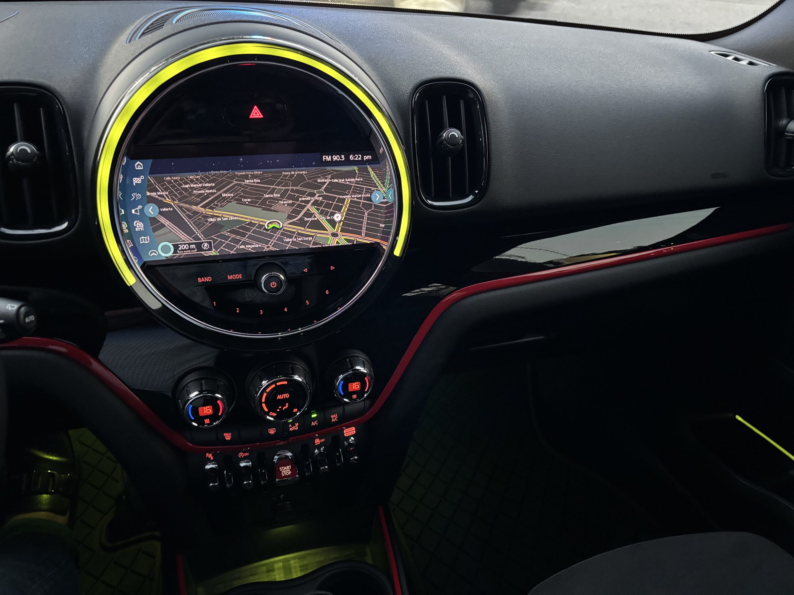 Mini Countryman 2022 ICONIC JCW ALL4 Automático Rojo